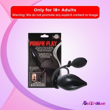 Pump N Play Butt Plug  AD-030