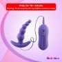 Vibrating Anal Plug Beads Prostate Massager AD-028