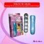 Silver Beaded Anal Vibrator-BIG AD-011