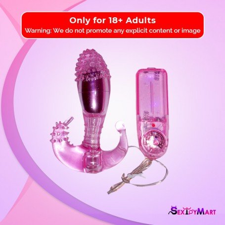 Triple Stimulatton Super Strong Soft Rabbit Vibrator RV-016
