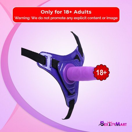 Ultra Elastic Harness Lesbian Strapon Dildo SO-019