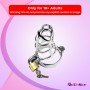 Chastity Steel Lock Device for Men BDSM-010
