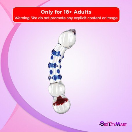 Flower Crystal Glass Dildo Sex Toy GD-003