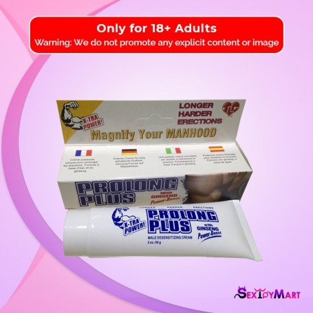 Prolong Plus Male Desensitizing Cream DTZ-020