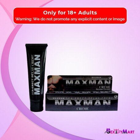 Maxman Delay Sex Creme Penis Enlargement 60g DTZ-004