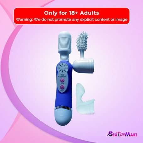 16 Speed Cordlless Magic Wand Massager VM-008
