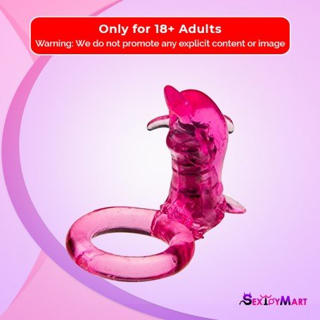 Dolphin Cock Ring Vibrator CR-005