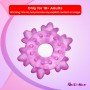 Heavy Cock Ring-Ice Flower CR-006
